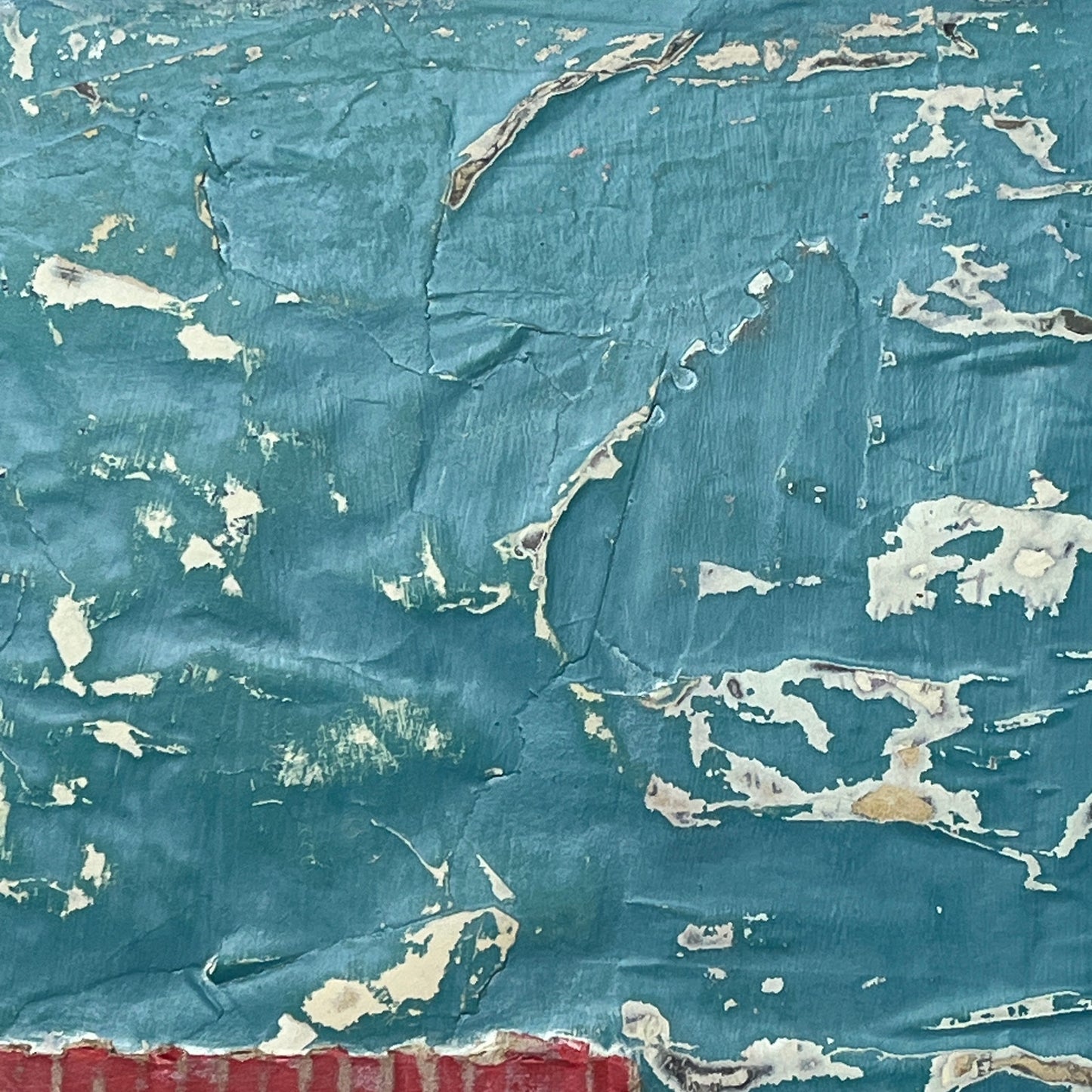 Original Mixed Media Abstract Art Collage Painting 11x14 "Qualify"