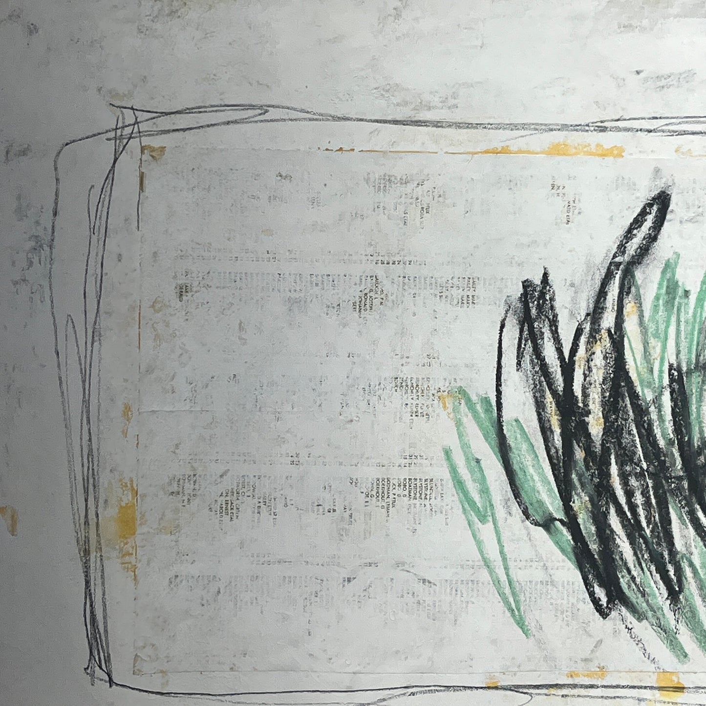 Original Mixed Media Abstract Modern Art Painting 18x24 "Druxy" Signed