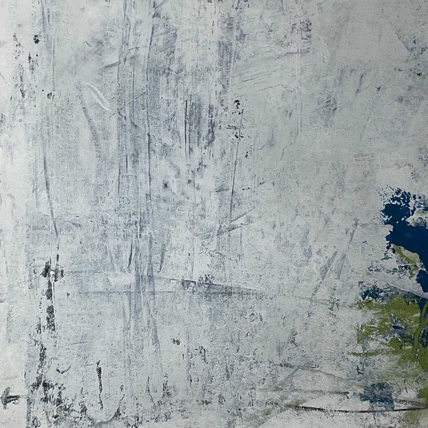 Original Mixed Media Abstract Modern Art Painting 18x24 "Ferriferous" Signed