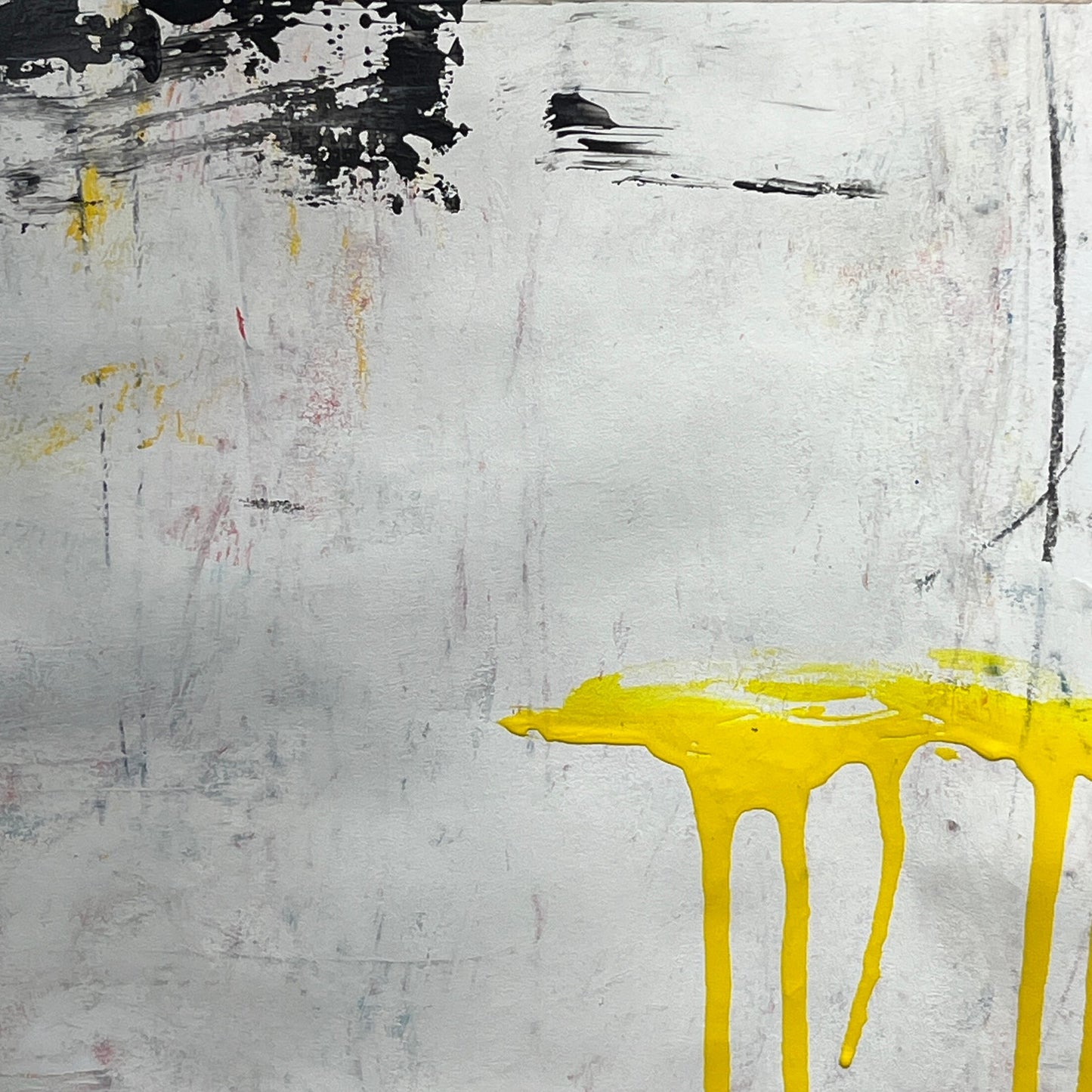Original Mixed Media Abstract Modern Art Painting 24x36 "Solation" Signed