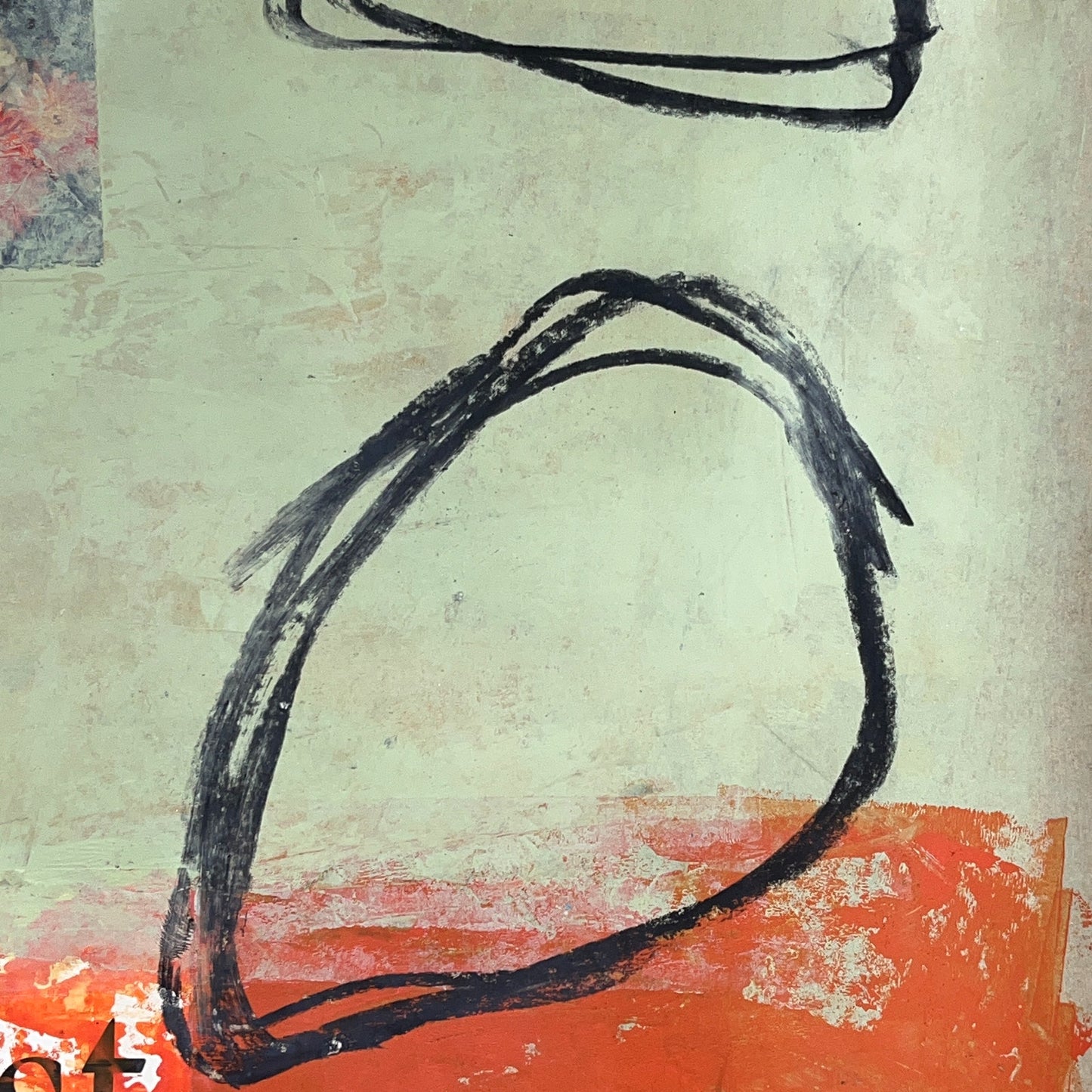 Original Mixed Media Abstract Modern Art Painting 18x24 "Breme" Signed