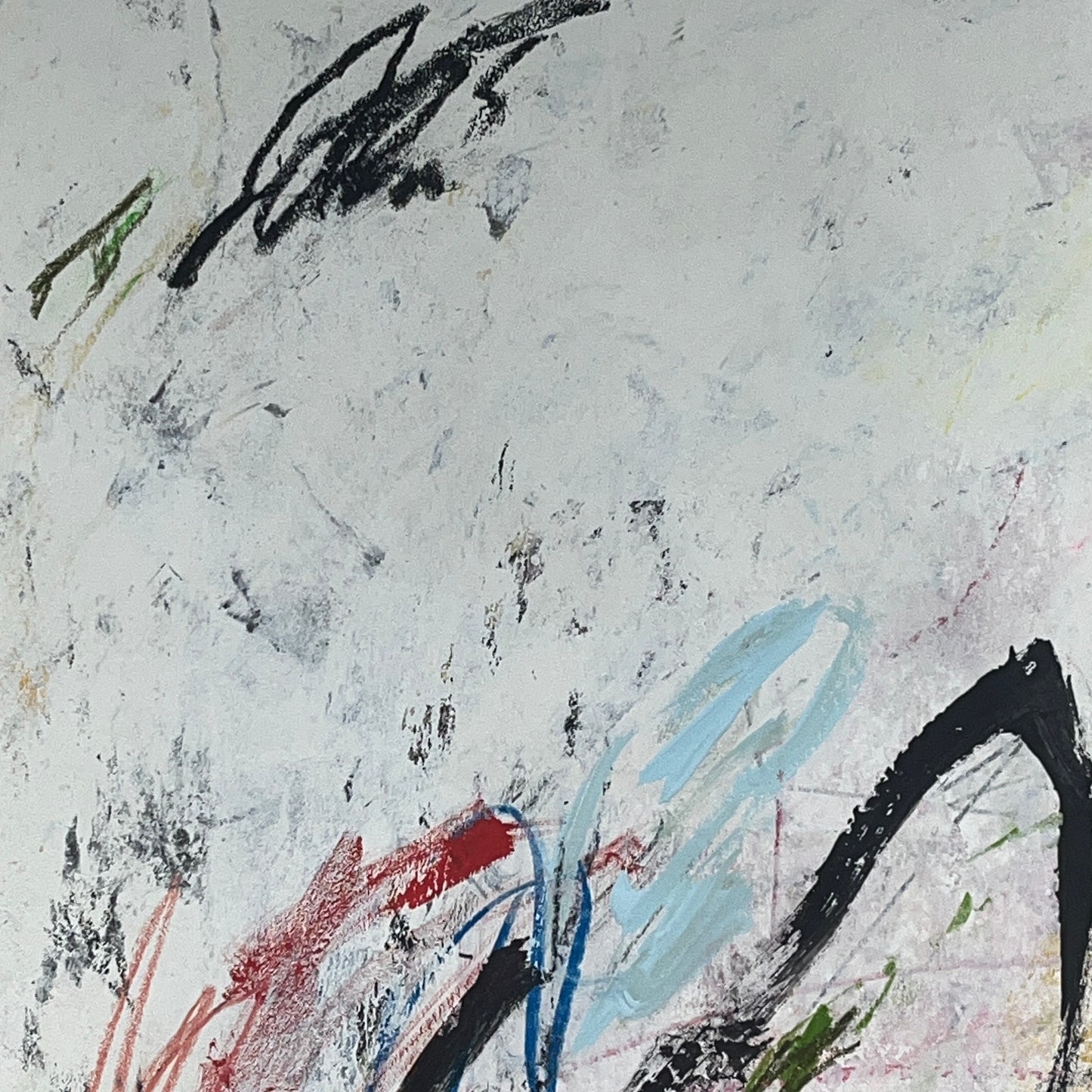 Original Mixed Media Abstract Modern Art Painting 18x24 "Parentelic" Signed