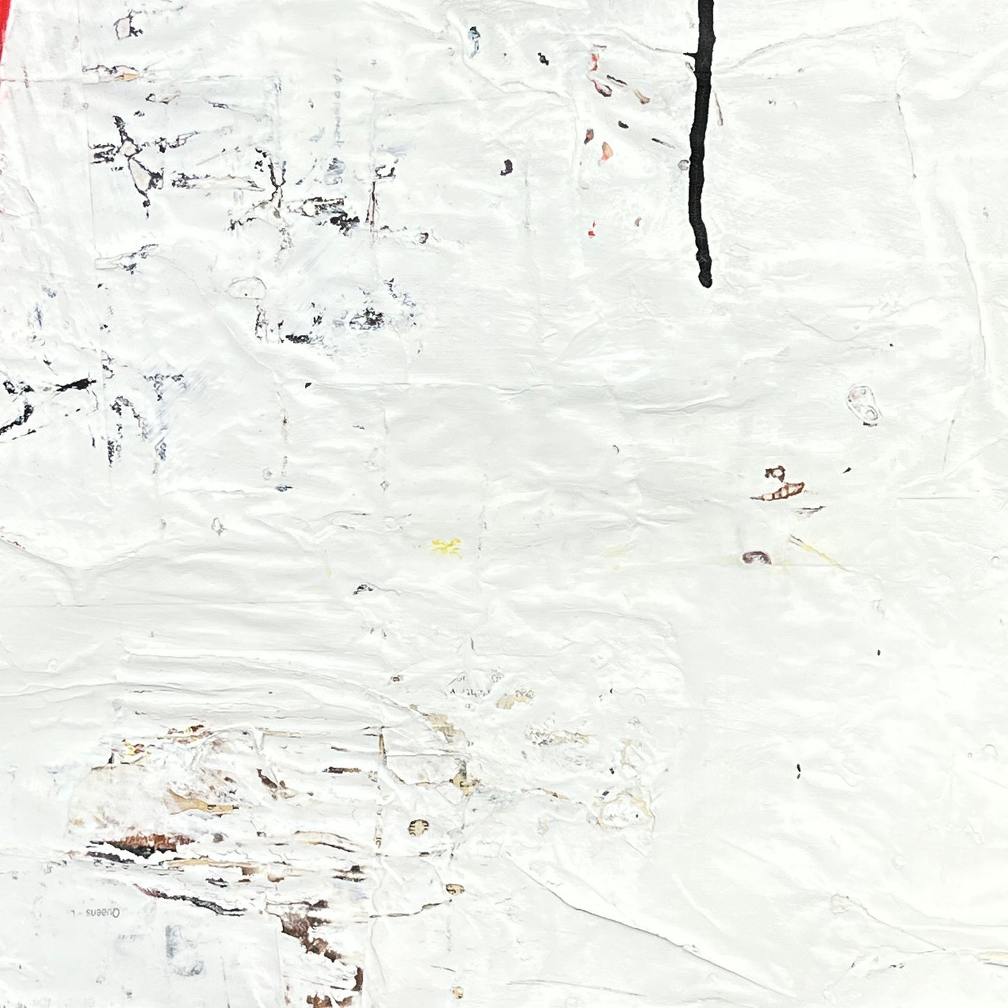 Original Mixed Media Abstract Modern Art Painting 24x36 "Dialogue" Signed
