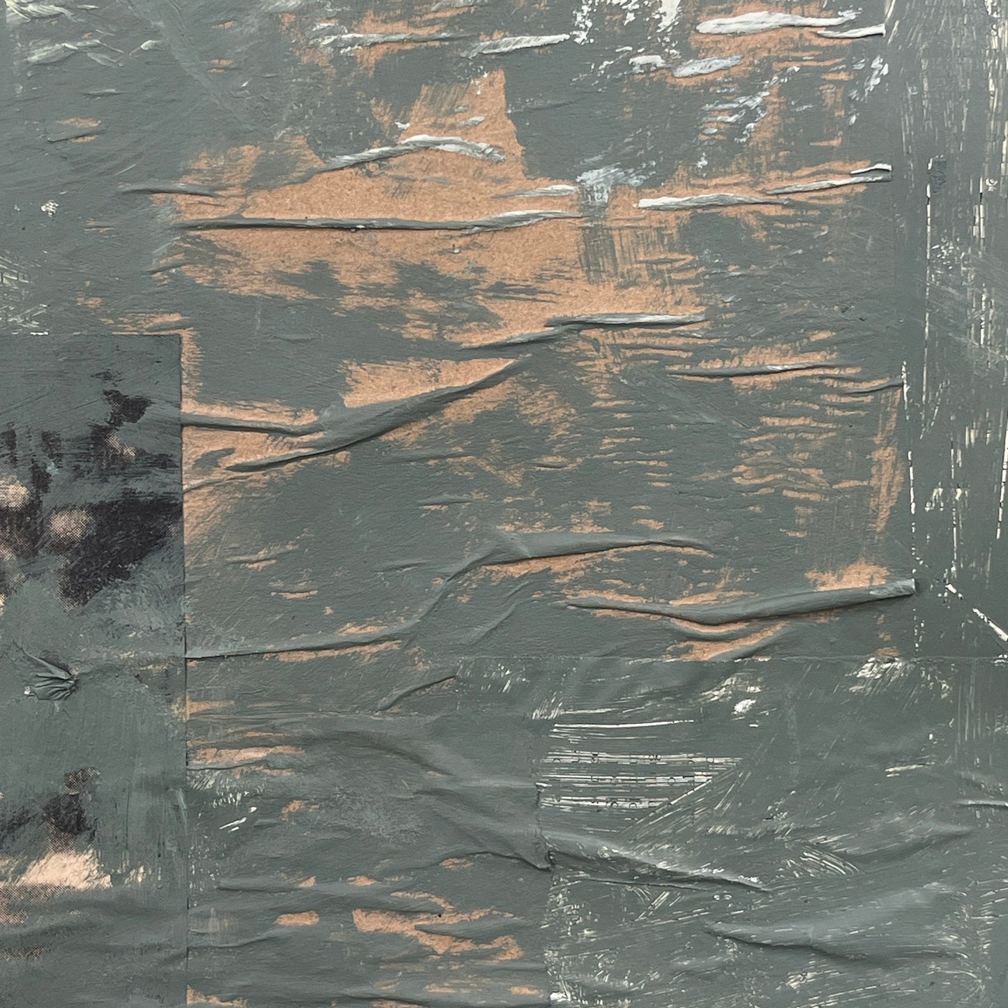 Original Mixed Media Abstract Modern Art Painting 18x24 "Imprimatur" Signed