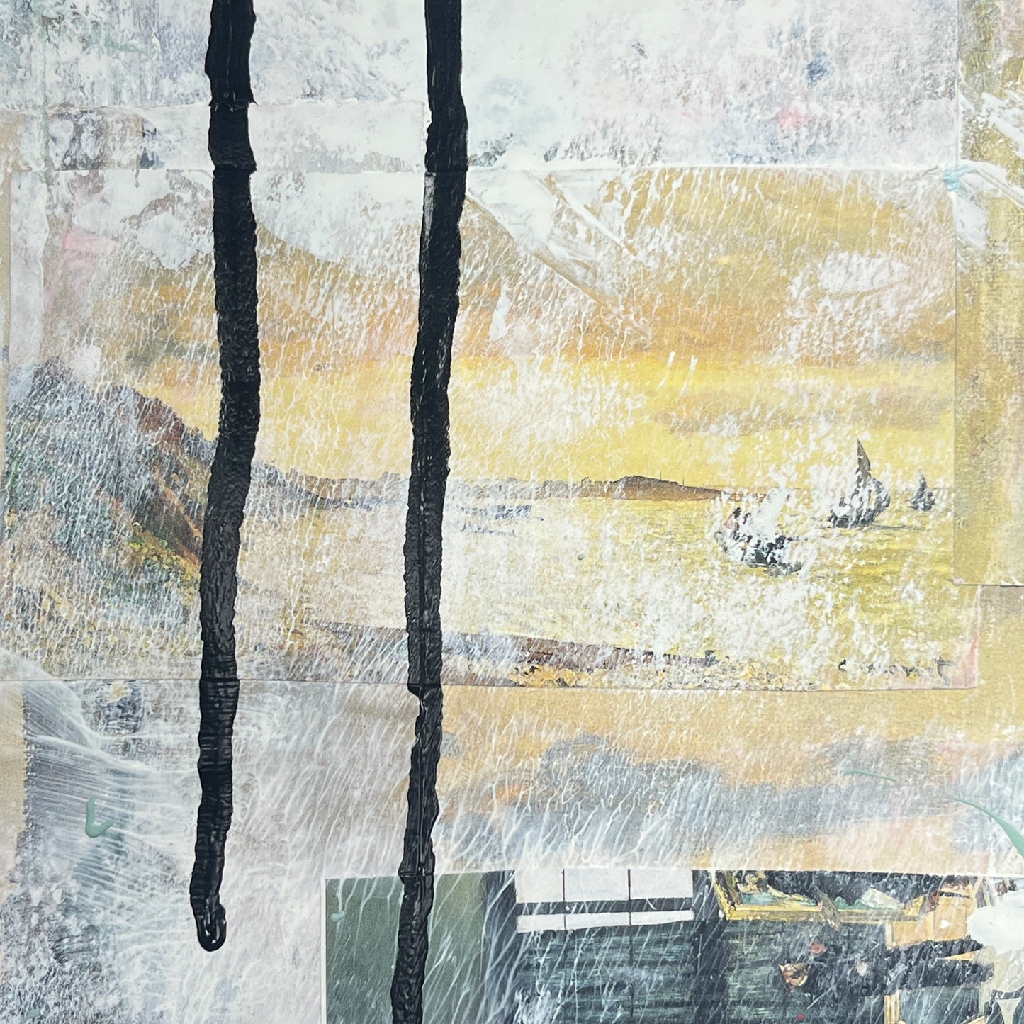 Original Mixed Media Abstract Modern Art Painting 18x24 "Atimy" Signed