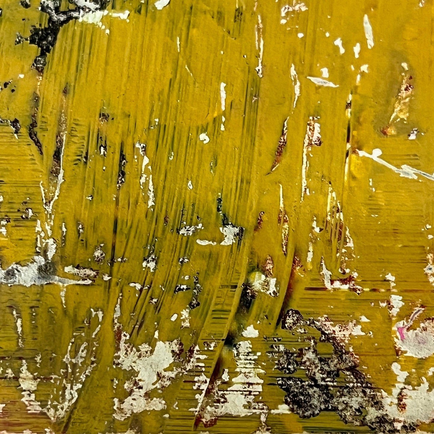 Original Mixed Media Abstract Art Collage Painting 11x14 "Brick"