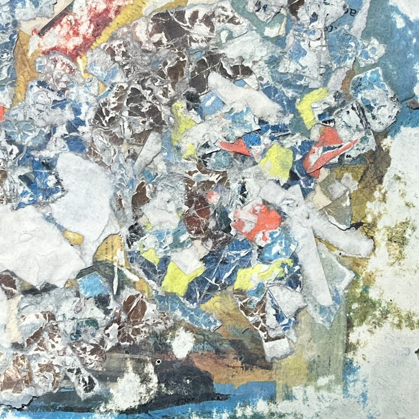 Original Mixed Media Art Collage 8x11 "July 1967 Sports Illustrated Magazine"