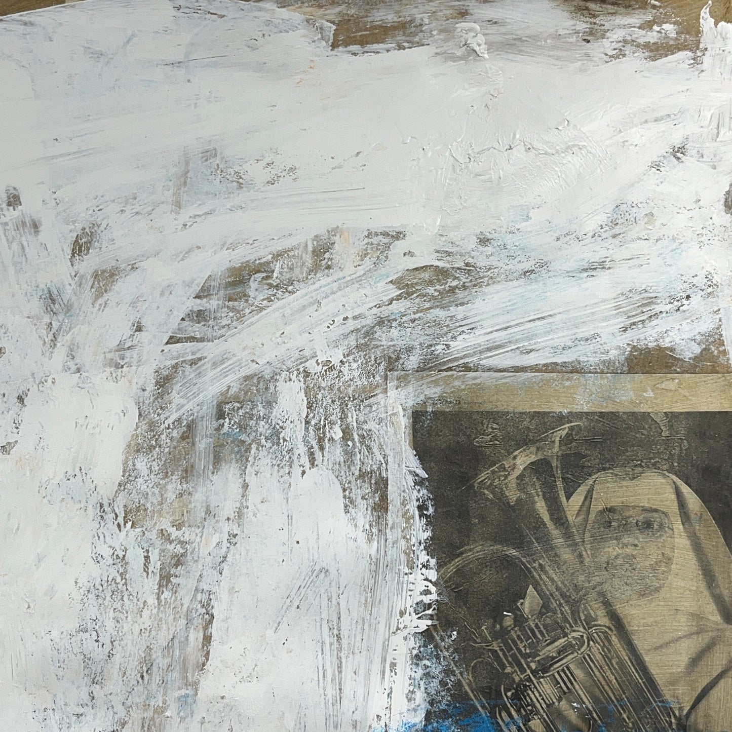 Original Mixed Media Abstract Modern Art Painting 24x36 "Soul Sister" Signed