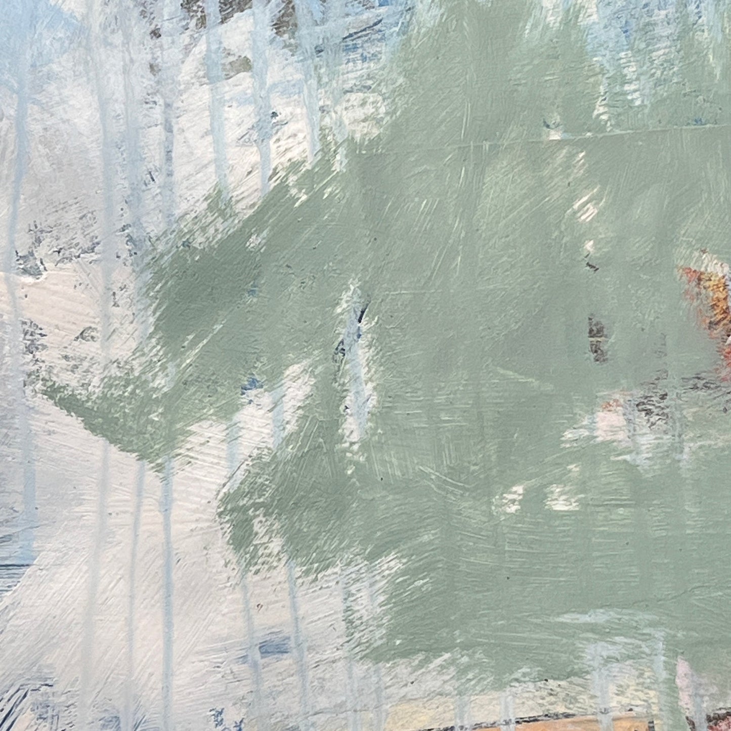 Original Mixed Media Abstract Art Painting 18x24 “Bevvy" Signed