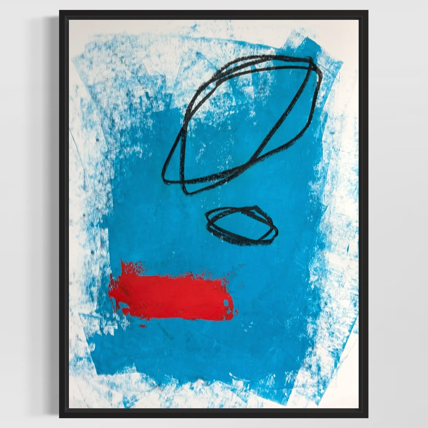 Original Mixed Media Abstract Modern Art Painting 18x24 "Seraphic" Signed
