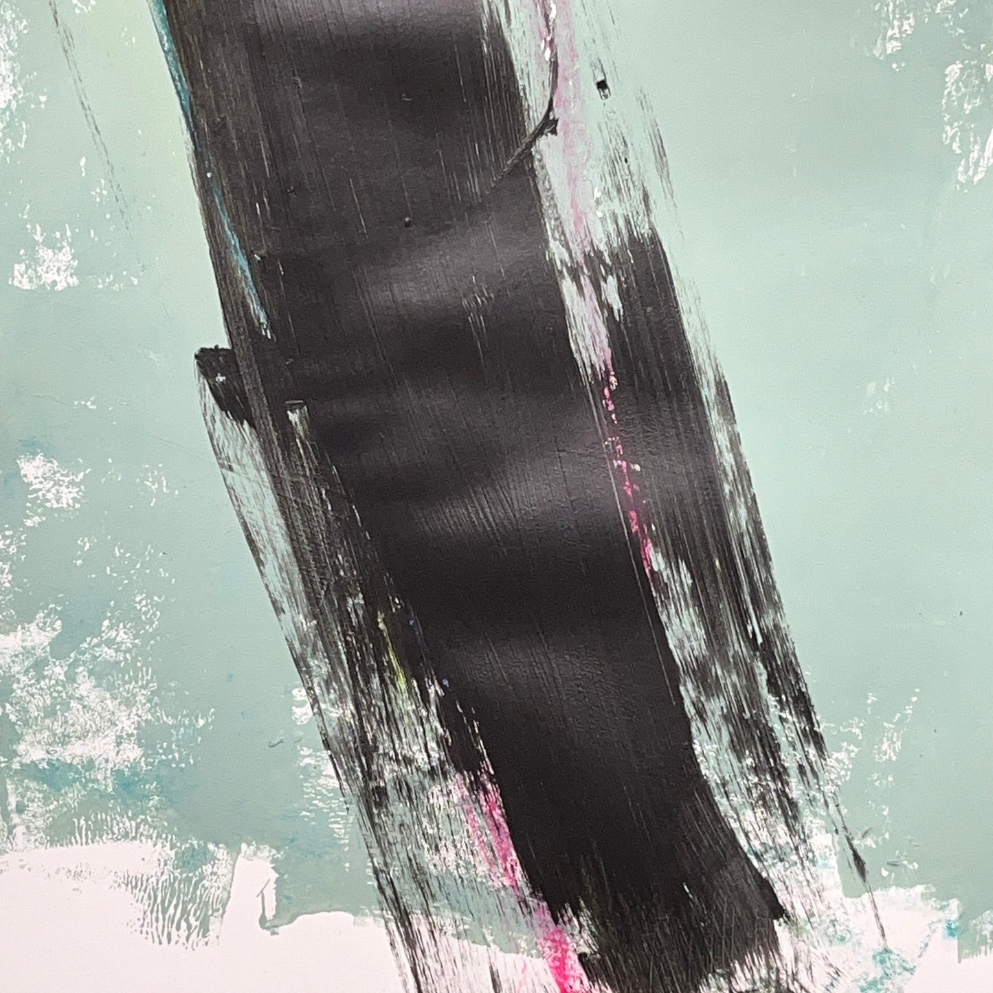 Original Mixed Media Abstract Modern Art Painting 24x36 "Huitain" Signed