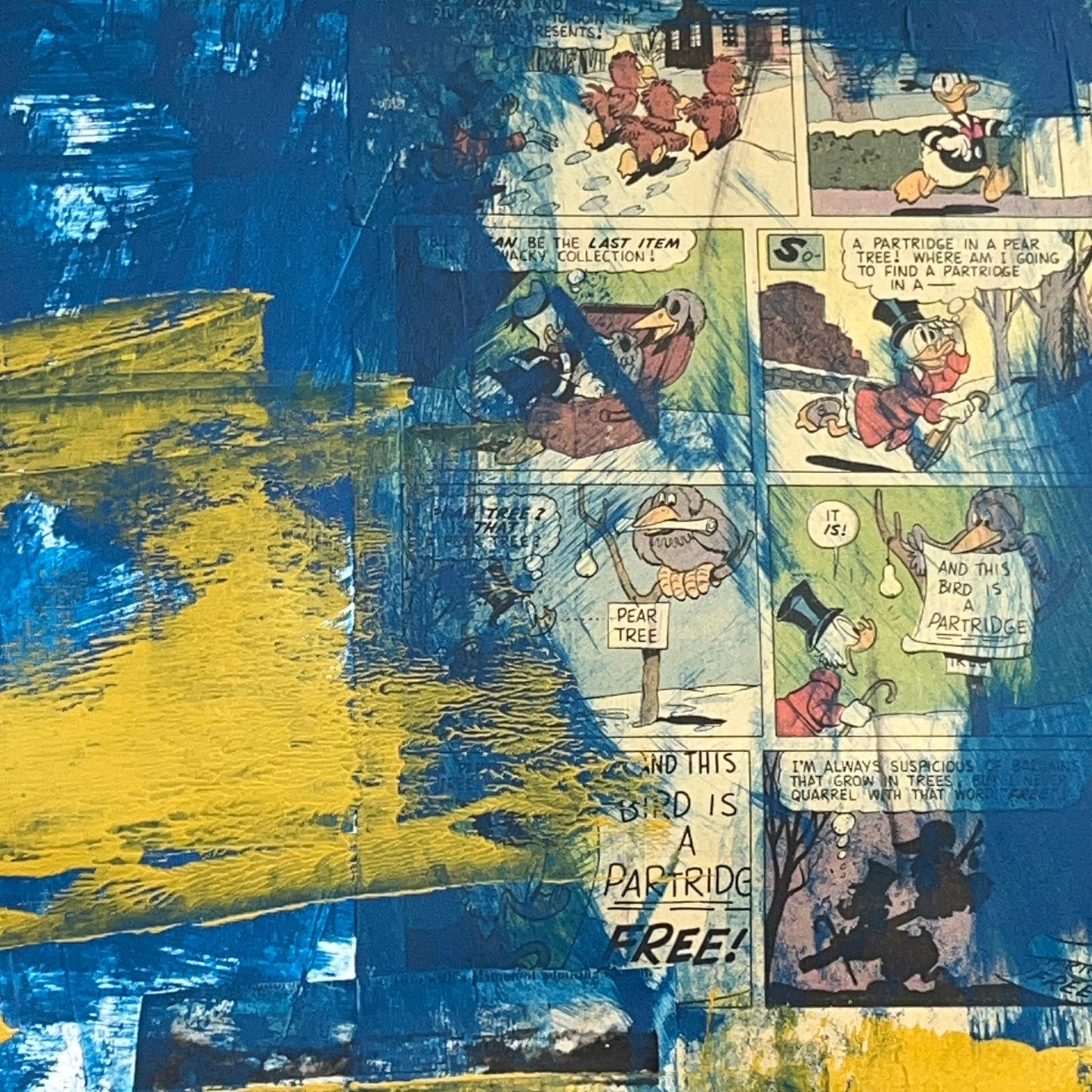 Original Mixed Media Abstract Modern Art Painting 24x36 "Decrudescence" Signed