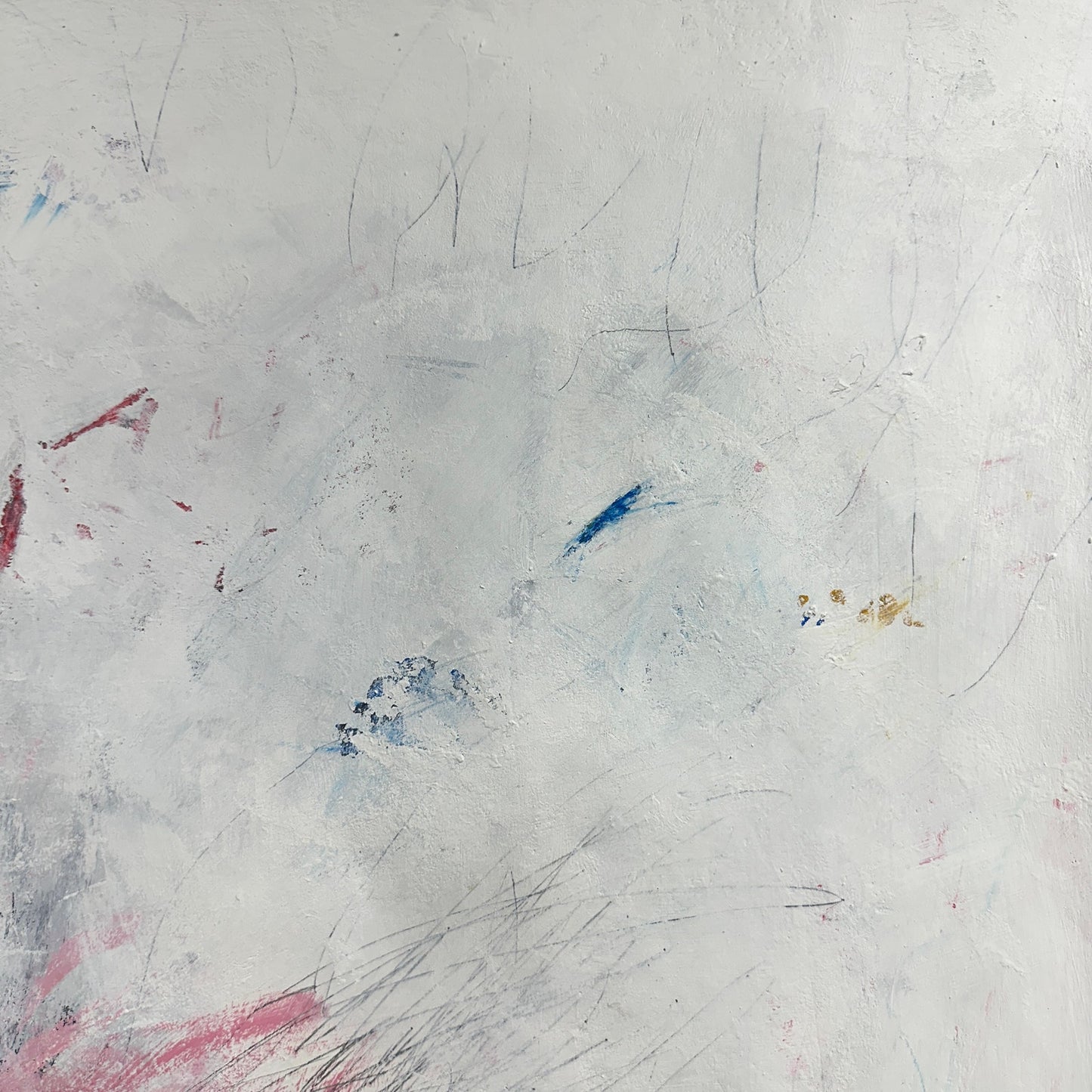 Original Mixed Media Abstract Modern Art Painting 18x24 "Hodden" Signed