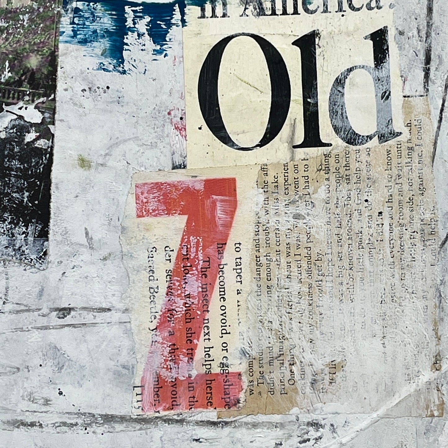 Original Mixed Media Abstract Modern Art Painting 18x24 "Phenetic" Signed