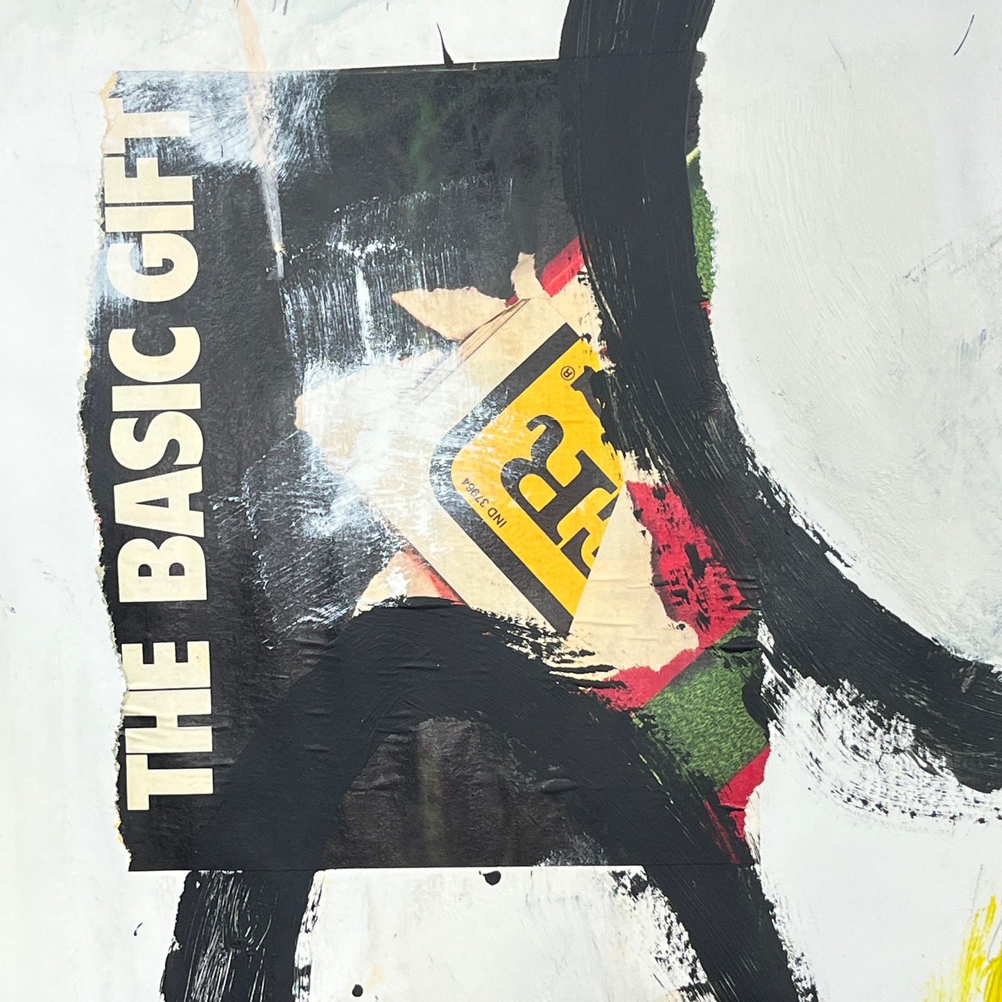 Original Mixed Media Abstract Modern Art Painting 18x24 "The Basic Gift" Signed