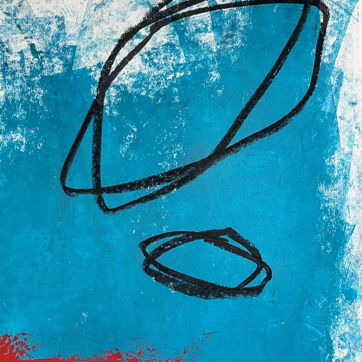 Original Mixed Media Abstract Modern Art Painting 18x24 "Seraphic" Signed