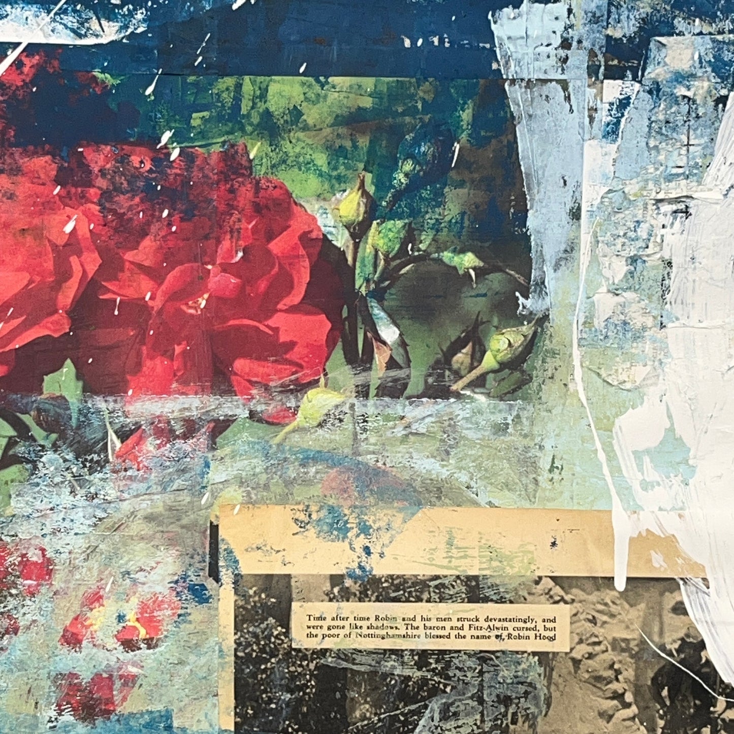 Original Mixed Media Abstract Modern Art Painting 24x36 "Wrent" Signed