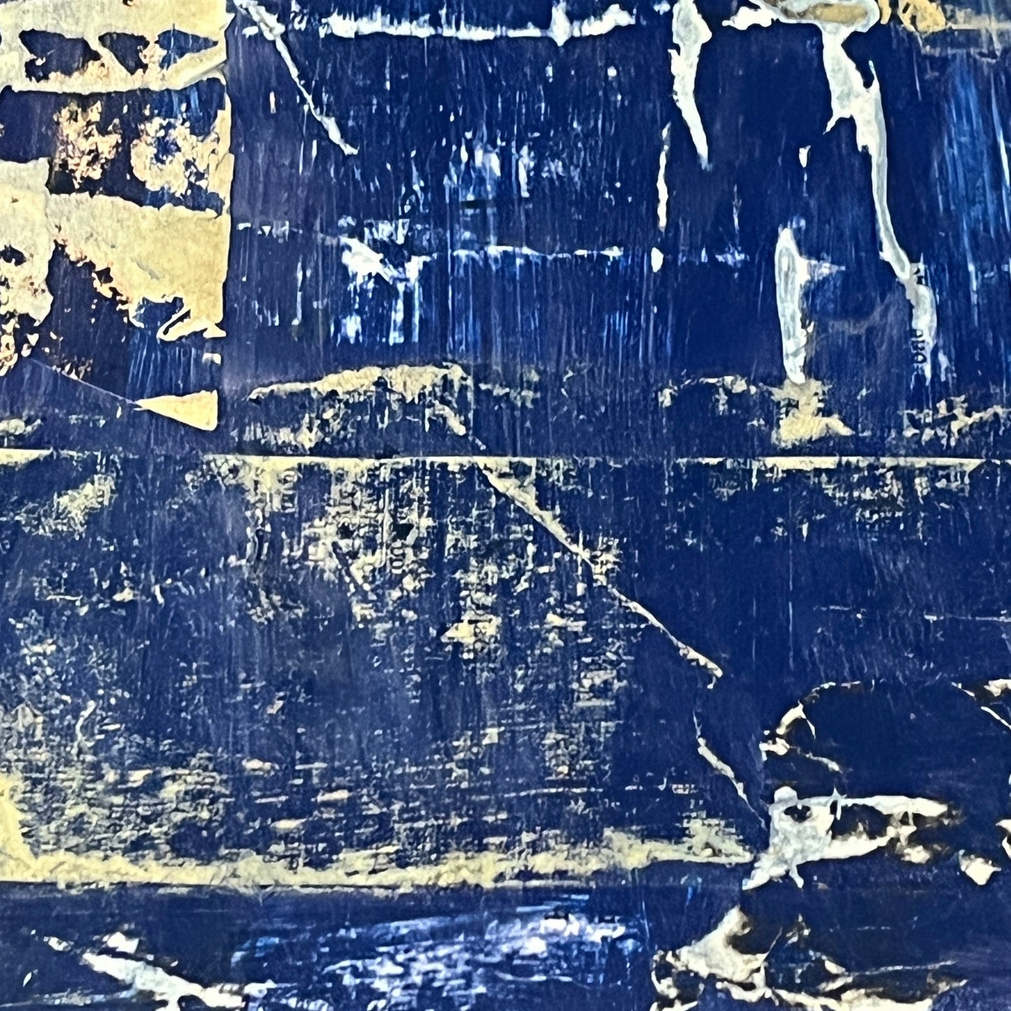 Original Mixed Media Abstract Art Collage Painting 11x14 "Mince"