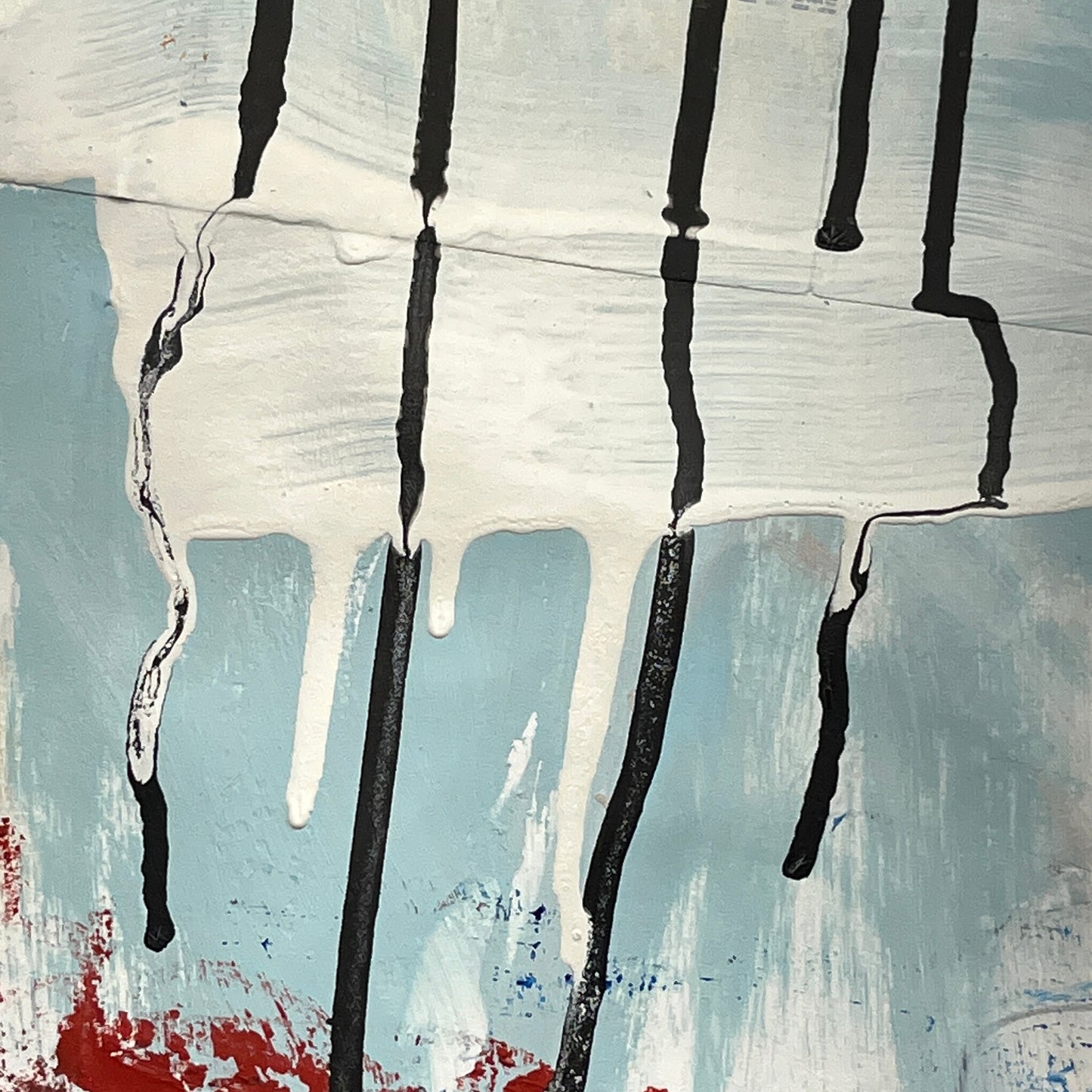 Original Mixed Media Abstract Modern Art Painting 24x36 “RC Tastes Way Best"