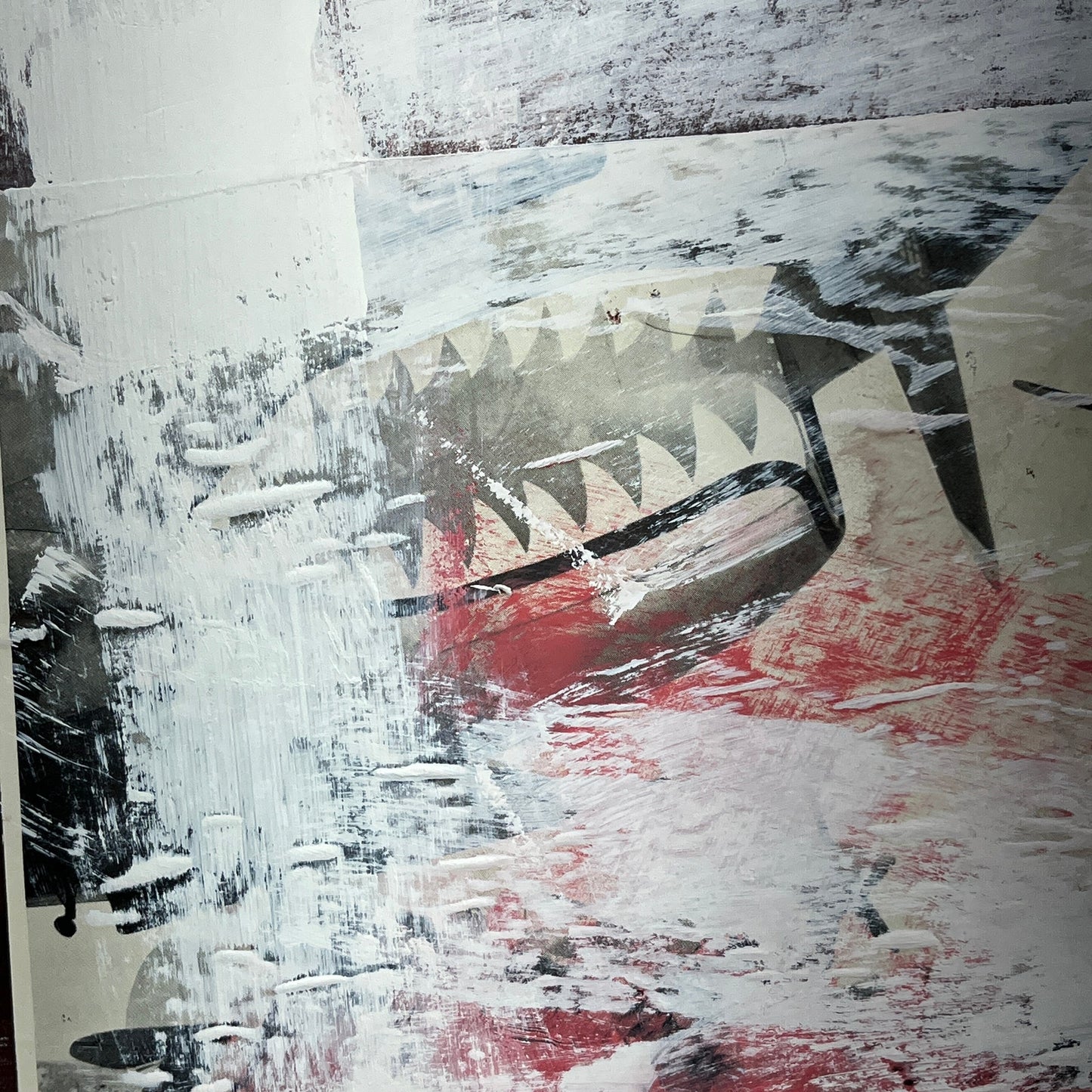 Original Mixed Media Abstract Modern Art Painting 18x24 "Censer" Signed