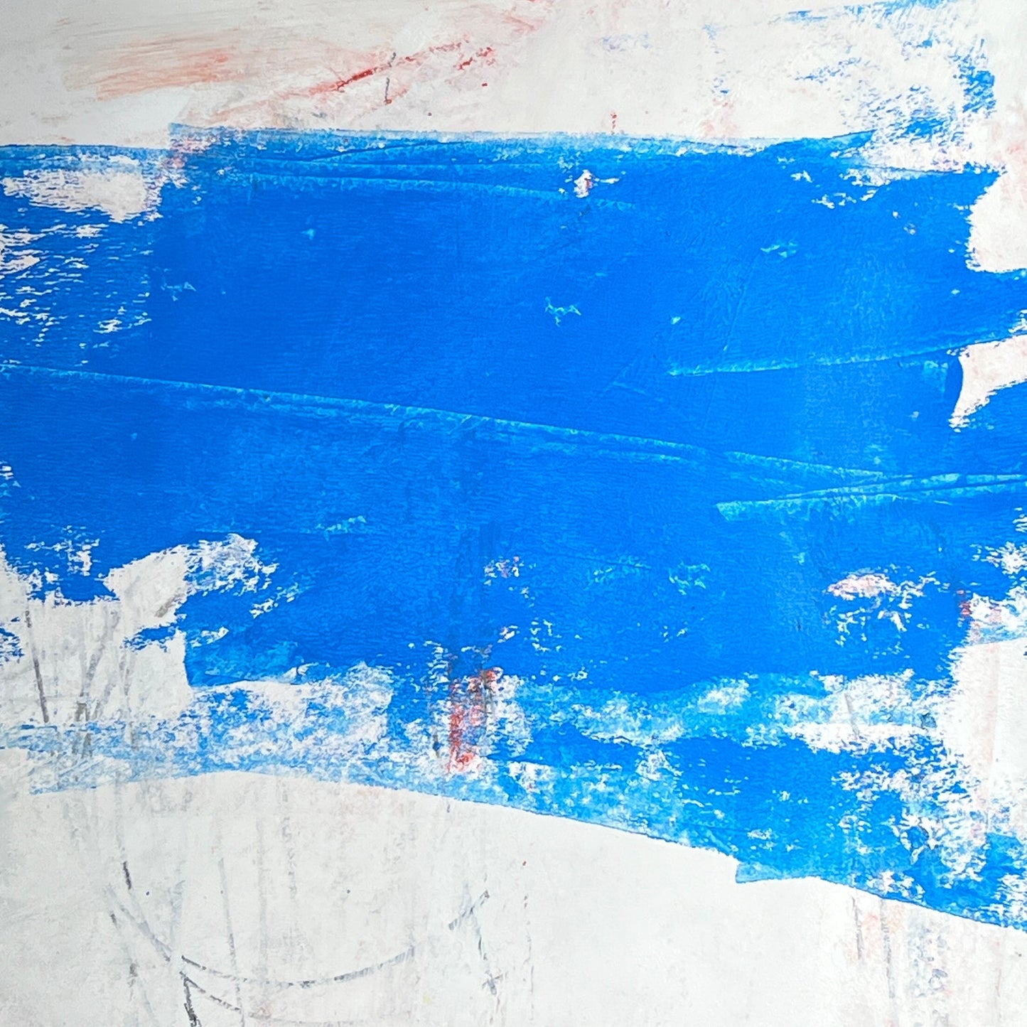 Original Mixed Media Abstract Modern Art Painting 24x36 "Solation" Signed
