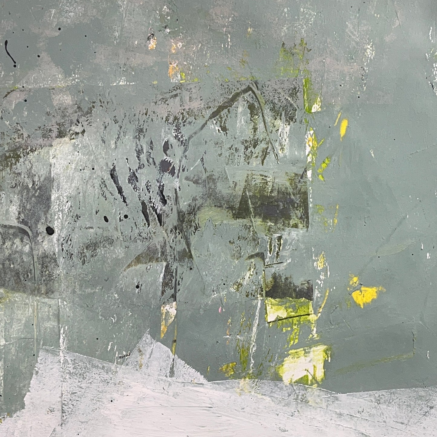 Original Mixed Media Abstract Modern Art Painting 24x36 "Schryari" Signed