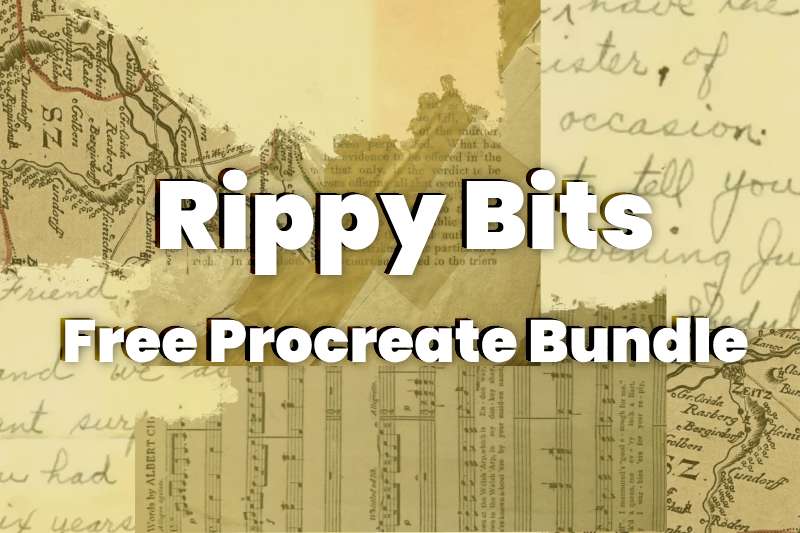 FREE Procreate Bundle Download - Rippy Bits Media Pack – Sam Lewis Art