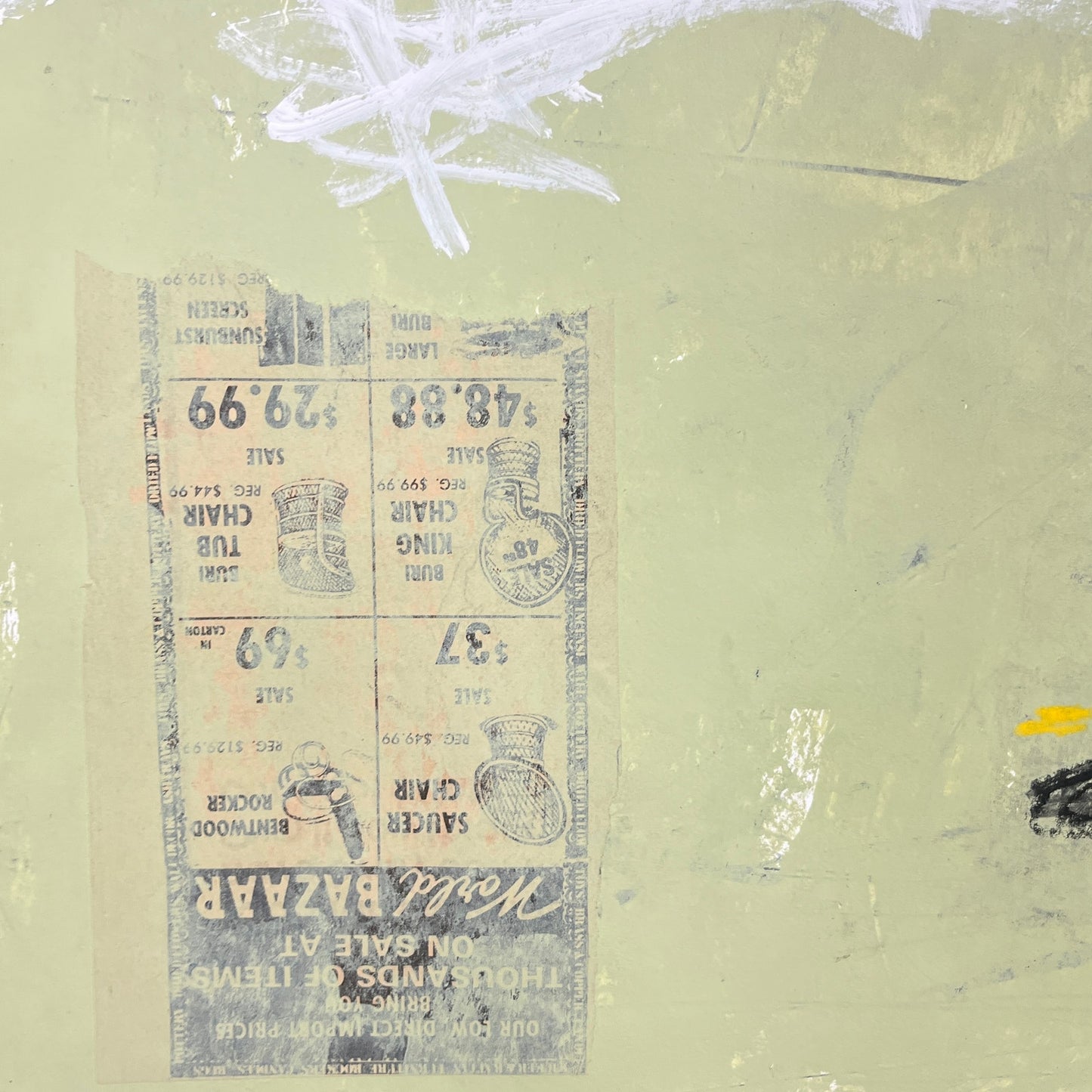 Original Mixed Media Abstract Modern Art Painting 18x24 "Unity X" Signed