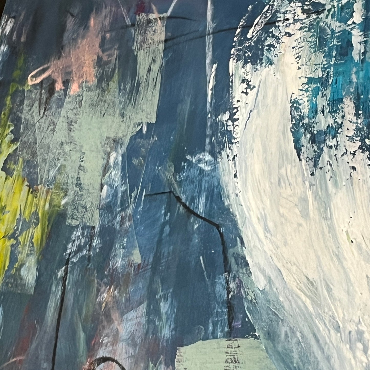 Original Mixed Media Abstract Art Painting 18x24 “Abundance" Signed