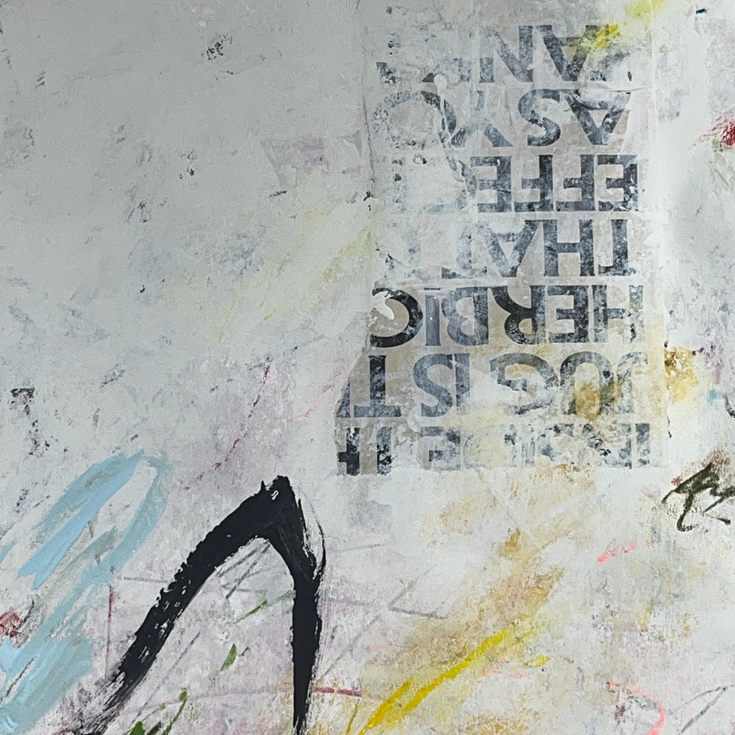 Original Mixed Media Abstract Modern Art Painting 18x24 "Parentelic" Signed
