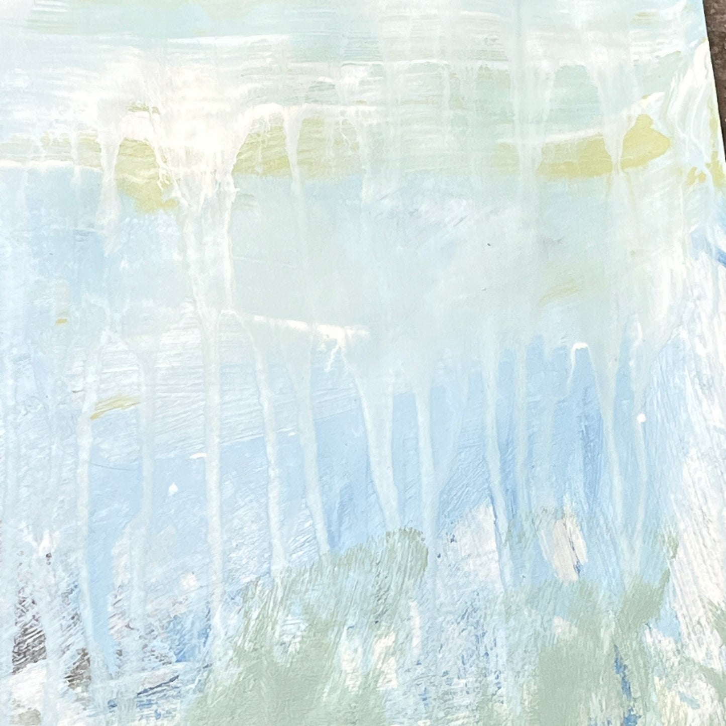 Original Mixed Media Abstract Art Painting 18x24 “Bevvy" Signed