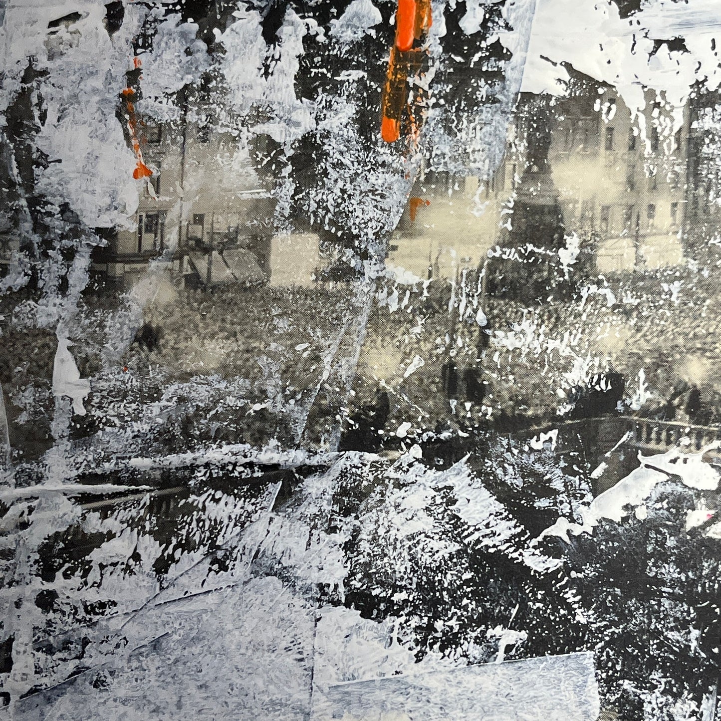 Original Mixed Media Abstract Modern Art Painting 18x24 "Phenetic" Signed