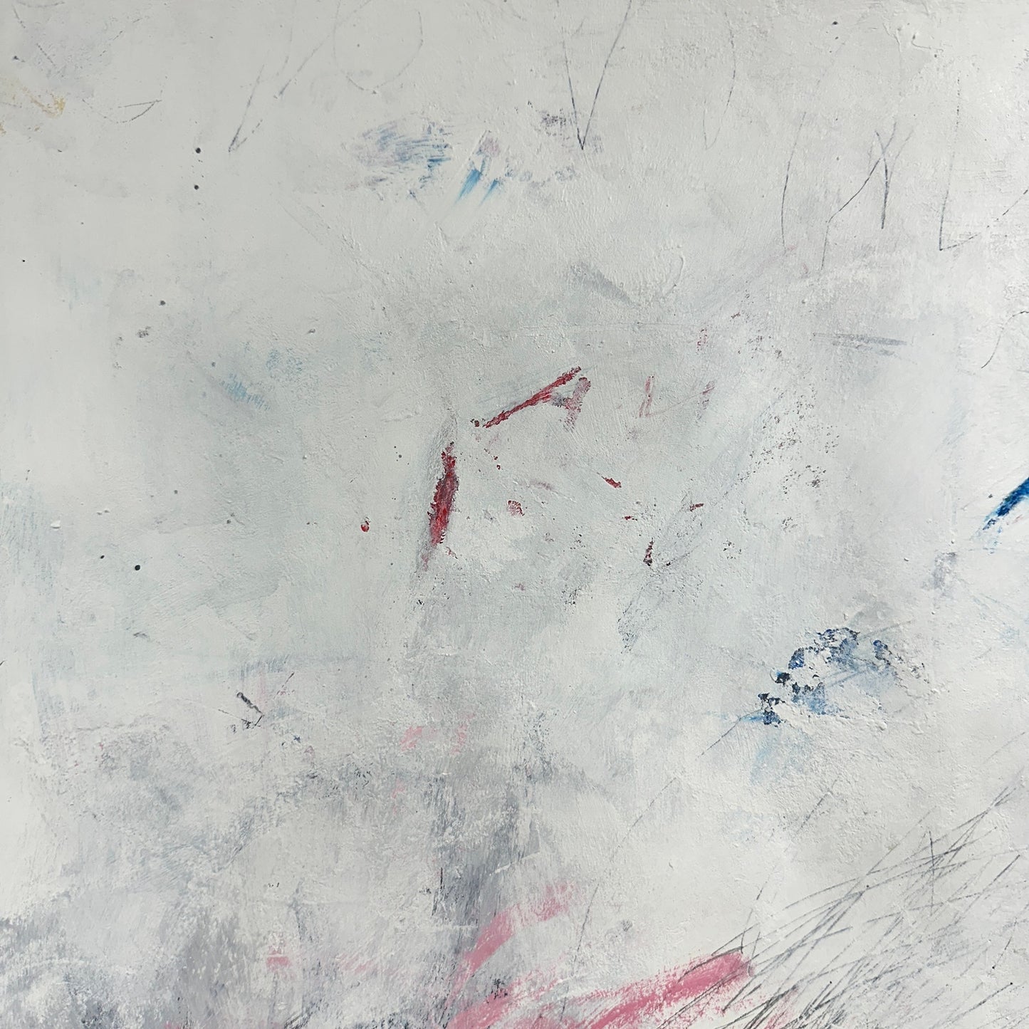 Original Mixed Media Abstract Modern Art Painting 18x24 "Hodden" Signed