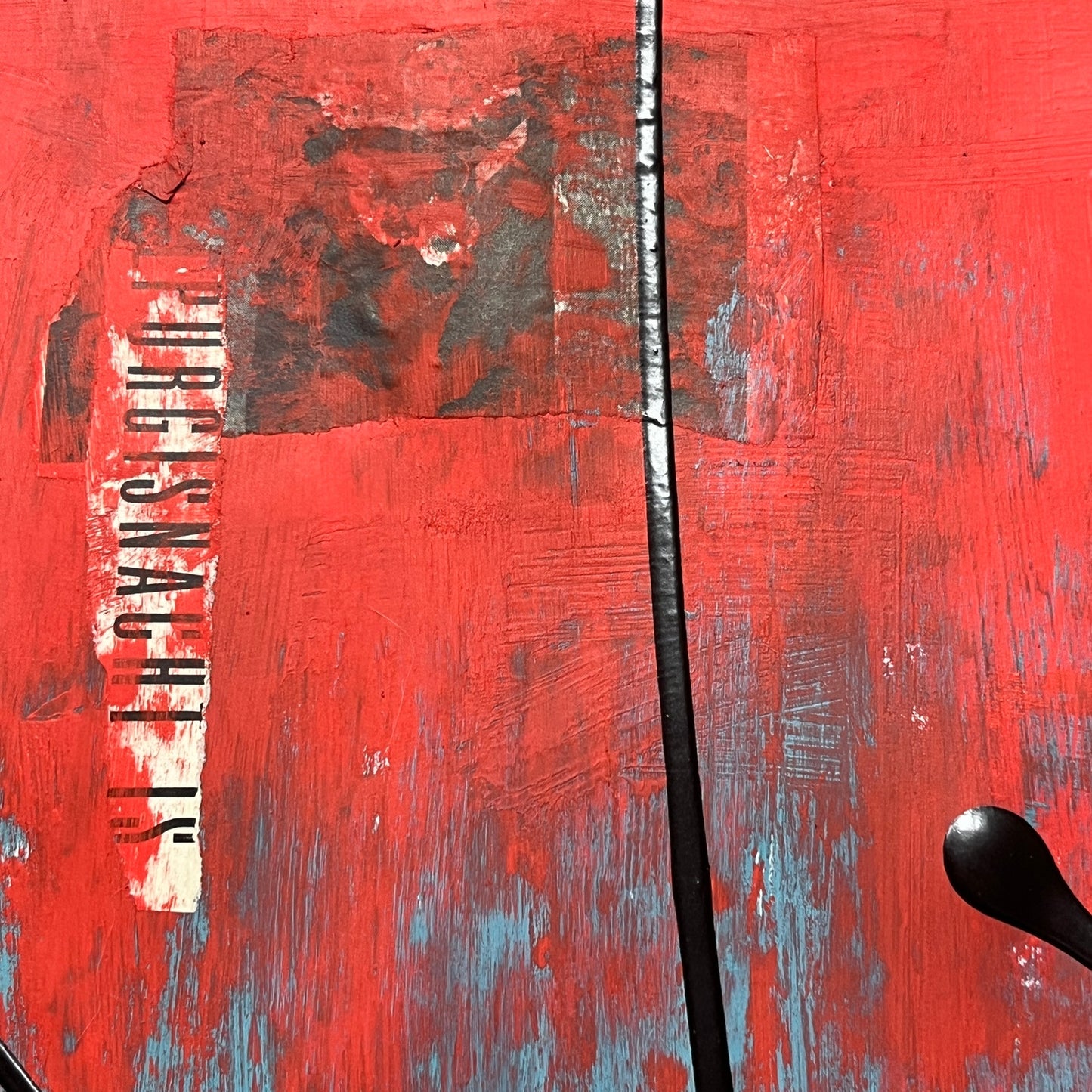 Original Mixed Media Abstract Art Painting 18x24 “Colonist" Signed