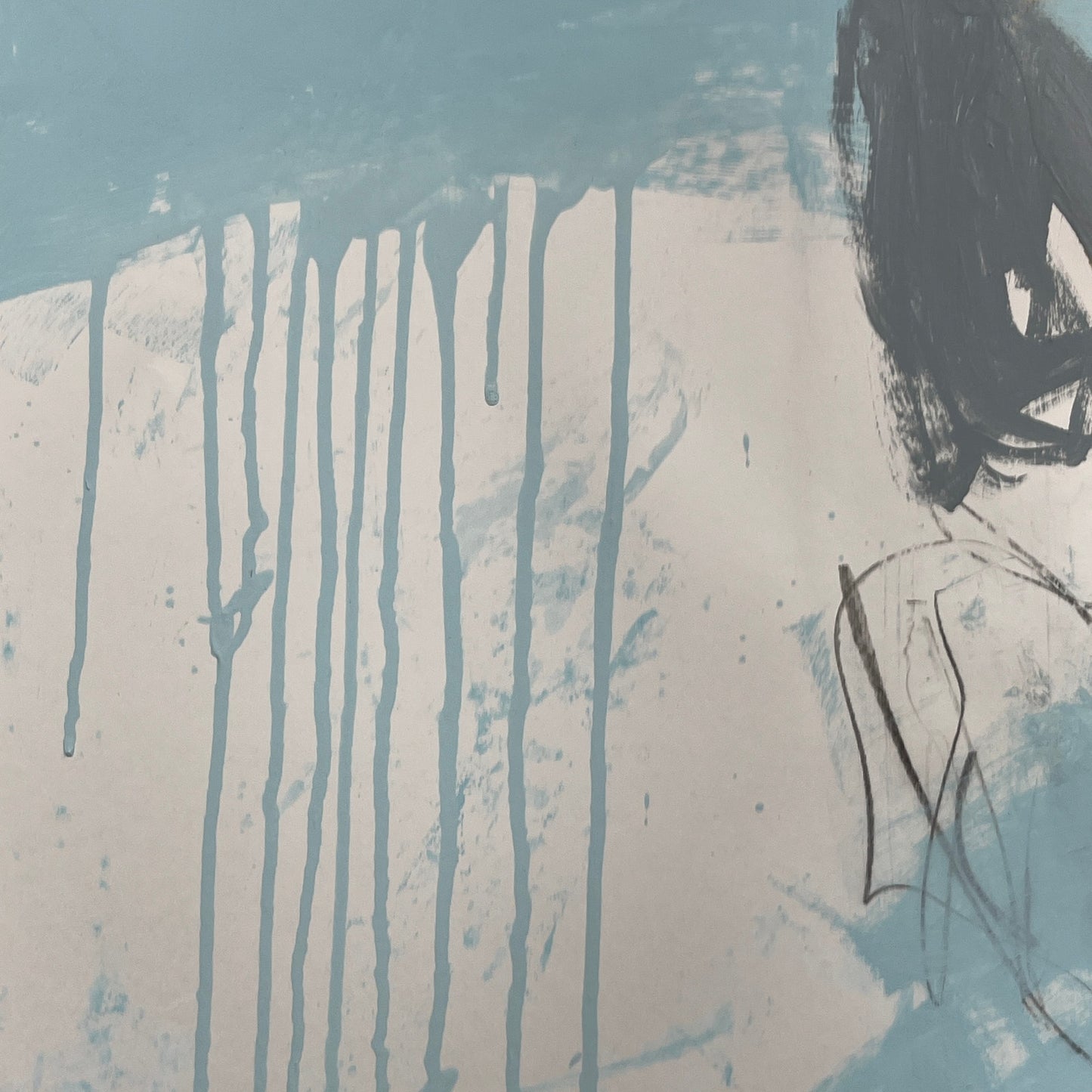 Original Mixed Media Abstract Modern Art Painting 18x24 "Limoniad" Signed