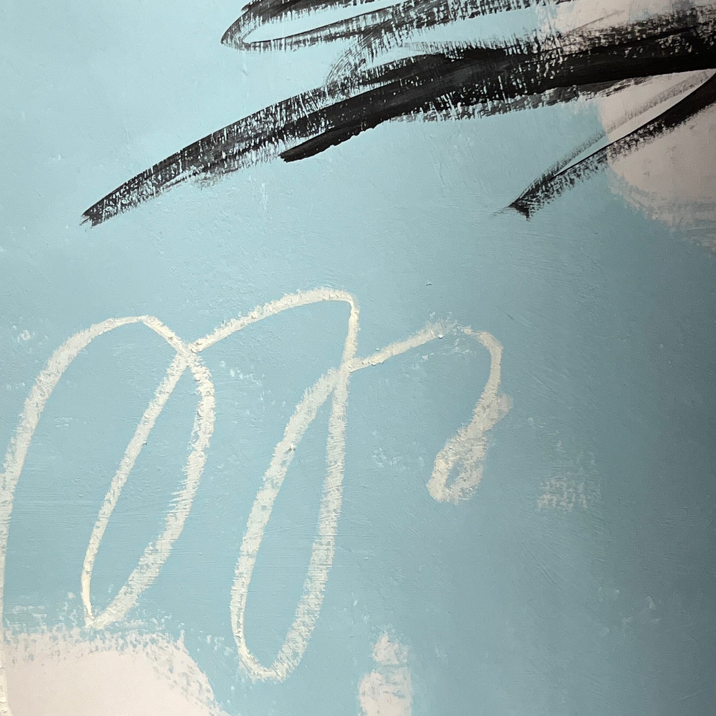 Original Mixed Media Abstract Modern Art Painting 18x24 "Atmology" Signed