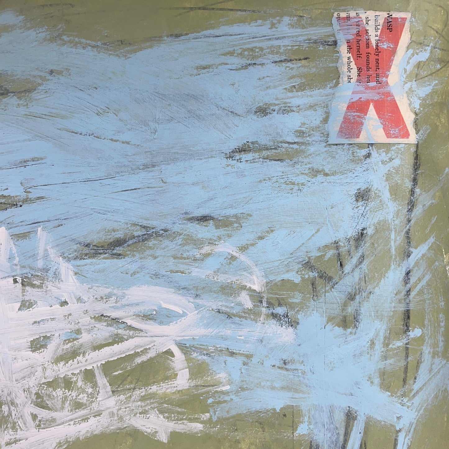 Original Mixed Media Abstract Modern Art Painting 18x24 "Unity X" Signed