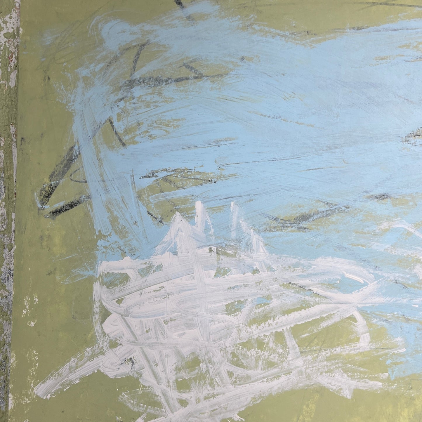 Original Mixed Media Abstract Modern Art Painting 18x24 "Unity X" Signed