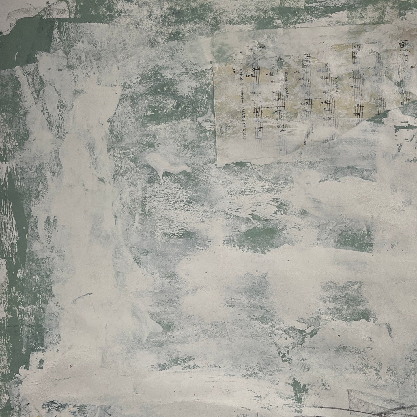 Original Mixed Media Abstract Modern Art Painting 24x36 "Troat" Signed