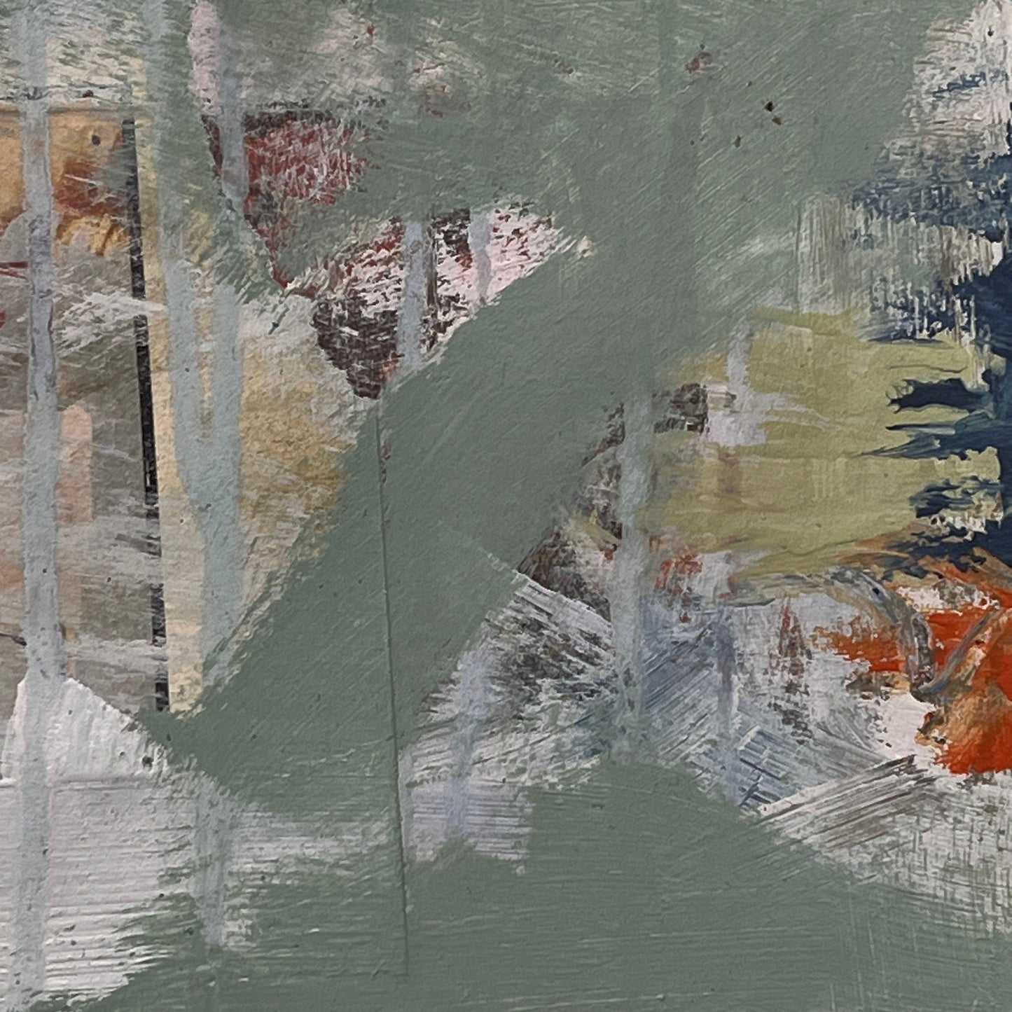 Original Mixed Media Abstract Art Painting 18x24 “Bevvy" Signed