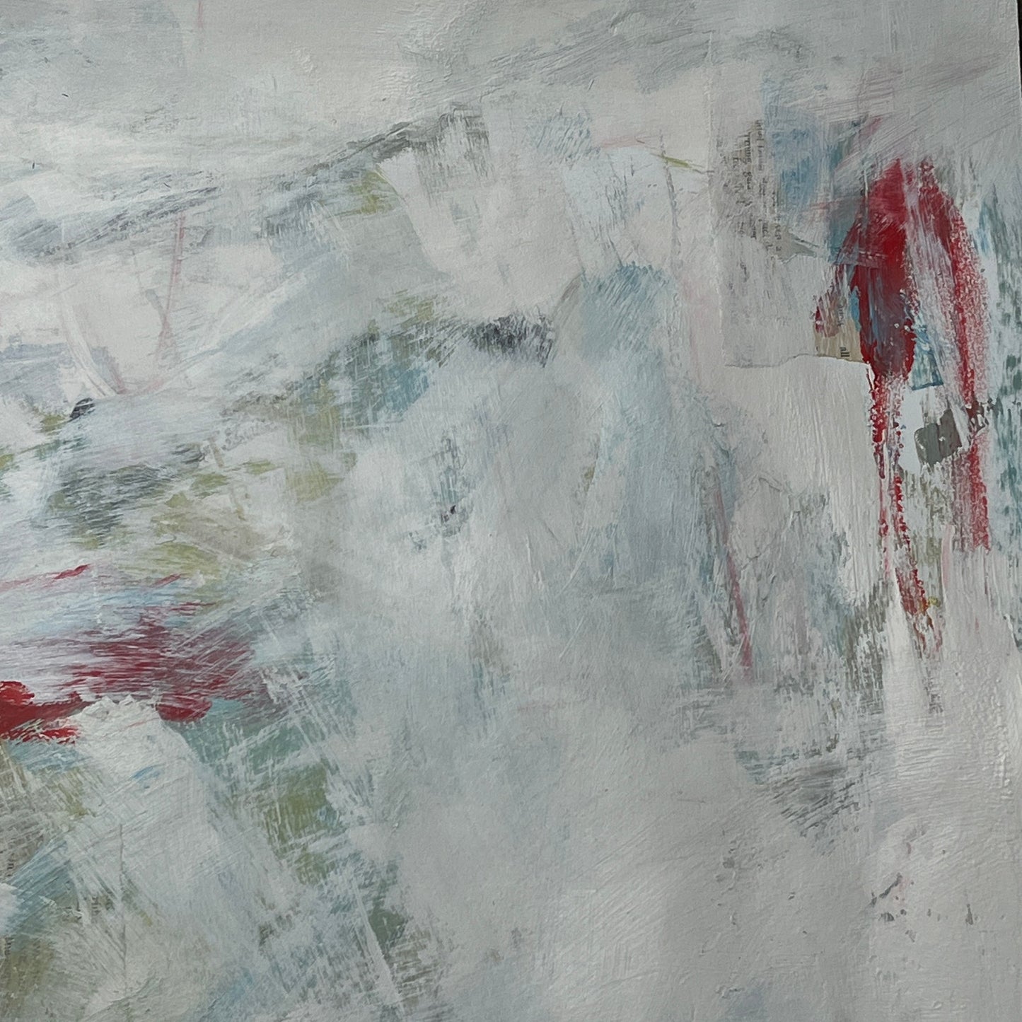 Original Mixed Media Abstract Art Painting 18x24 “Dodge" Signed
