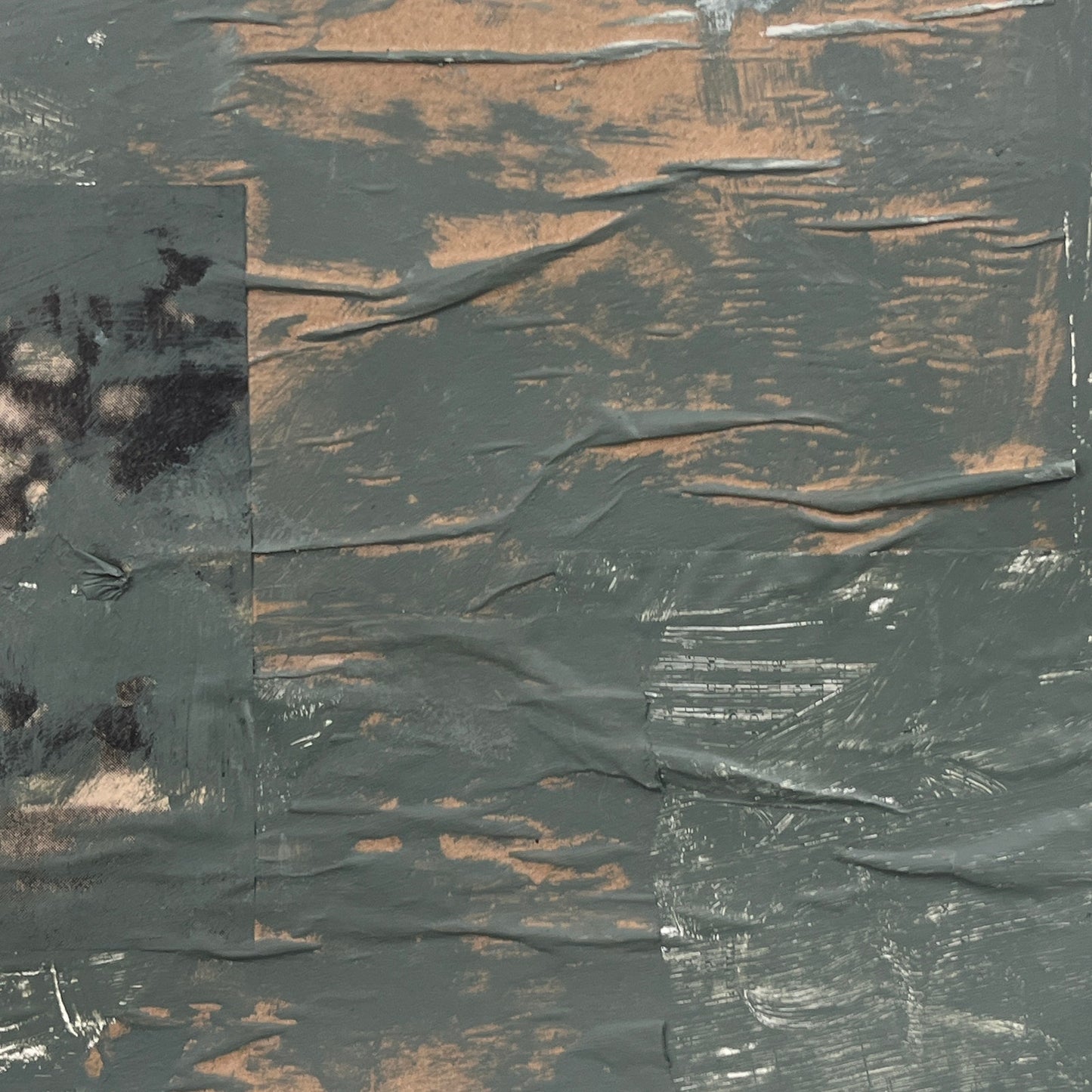 Original Mixed Media Abstract Modern Art Painting 18x24 "Imprimatur" Signed